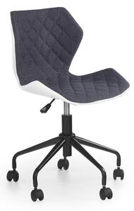 MATRIX children chair, color: white / grey DIOMMI V-CH-MATRIX-FOT-POPIEL