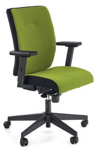 POP office chair, color: black / green DIOMMI V-NS-POP-FOT-ZIELONY