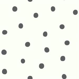 Αυτοκόλλητη Ταπετσαρία Black Dots Peel KAL.RMK9010