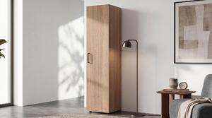 Μονόφυλλη ντουλάπα με ράγα Masimo Compact 1