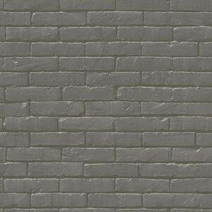 Ταπετσαρία Τοίχου Brick Wall Grey