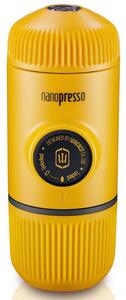 Φορητή μηχανή εσπρέσο Wacaco Nanopresso Yellow Patrol, 18bar, 80 ml, Για αλεσμένο καφέ, Δεν χρειάζεται φόρτιση ή μπαταρίες, Κίτρινο