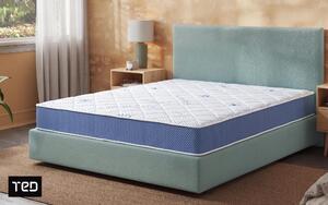 Σετ Κρεβάτι + διπλής όψης στρώμα 160/200 Amora + Cool Gel Memory Body Balance