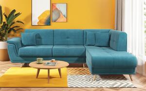 Γωνιακός καναπές + κλικ κλακ Princes Premium