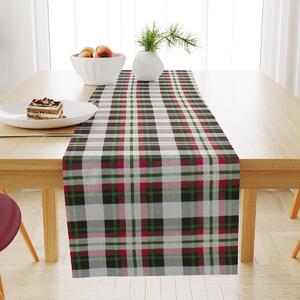 Αλέκιαστη Τραβέρσα (40x180) Dimcol Tartan 493 Red/Green