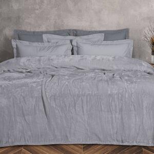 Κουβέρτα Fleece Υπέρδιπλη (220x240) Das Home Velour 1342 Grey