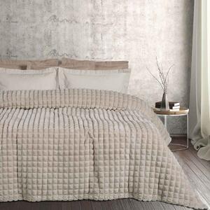 Κουβέρτα Fleece Υπέρδιπλη (220x240) Das Home 1357 Taupe