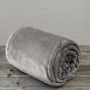 Κουβέρτα Fleece Υπέρδιπλη (220x240) Kocoon Meleg GREY