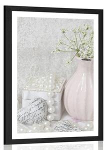 Αφίσα πολυτελής νεκρή φύση Shabby Chic