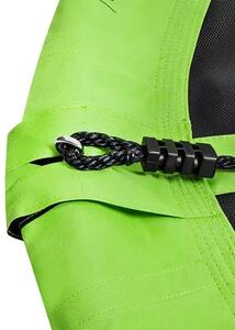 Κούνια φωλιά 120 cm - στρογγυλή μαύρη κούνια κήπου, Kruzzel
