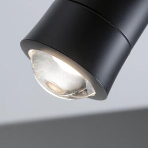 Paulmann URail Smart LED σποτ ράγας Tarie, μαύρο CCT RGB, ρυθμιζόμενος, Μαύρο, Σαλόνι / τραπεζαρία, Πλαστικό, σύγχρονο