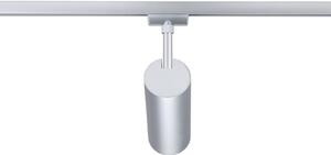 Paulmann URail LED σποτ ράγας Theron, χρώμιο 3.000 K Ø 6 cm, ρυθμιζόμενος, Μεταλλικό, Σαλόνι / τραπεζαρία, Πλαστικό, σύγχρονο