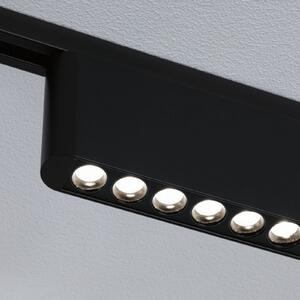 Paulmann URail LED φωτιστικό ράγας Zelos μαύρο 4.000 K 37 cm, ρυθμιζόμενος, Μαύρο, Σαλόνι / τραπεζαρία, Αλουμίνιο, σύγχρονο