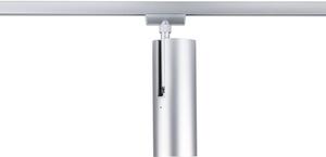 Paulmann URail LED σποτ ράγας Theron, χρώμιο 4.000 K Ø 6 cm, ρυθμιζόμενος, Μεταλλικό, Σαλόνι / τραπεζαρία, Πλαστικό, σύγχρονο