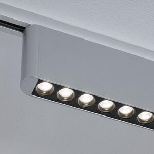 Paulmann Λάμπα ράγας LED URail Zelos, χρώμιο, 4.000 K, 37 cm, ρυθμιζόμενος, Μεταλλικό, Σαλόνι / τραπεζαρία, Αλουμίνιο, σύγχρονο