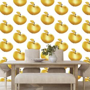 Ταπετσαρία τοίχου golden apple