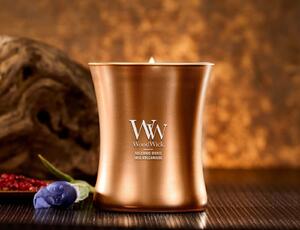 Αρωματικό Κερί Precious Metals WoodWick με άρωμα Volcanic Orris