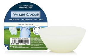 Αρωματικό Κερί Wax Melt Yankee Candle με διάρκεια καύσης έως 8 ώρες και άρωμα Clean Cotton
