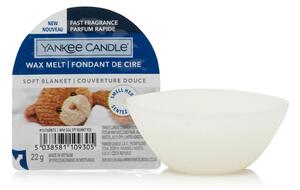 Αρωματικό Κερί Wax Melt Yankee Candle με διάρκεια καύσης έως 8 ώρες και άρωμα Soft Blanket
