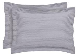 Ζεύγος Μαξιλαροθήκες Καπιτονέ (50x70) Das Home 9635 Grey