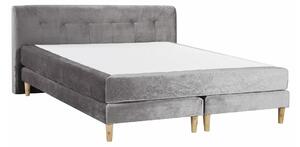 Κρεβάτι continental Berwyn 1274, 160x200, Ύφασμα, 171x213x91cm, Στρώμα, Πεύκο