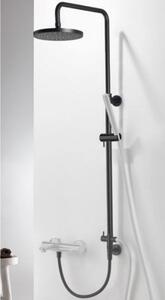 Eurorama Black Matt Στρογγύλη κεφαλή Ø20 και κολώνα 51400R-400