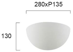 Απλίκα Τοίχου Viokef Closed Ceramic 4088400
