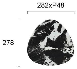 Απλίκα Τοίχου LED Viokef Rock Black 4293101