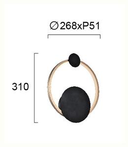 Απλίκα Τοίχου LED Viokef Melia 4263300