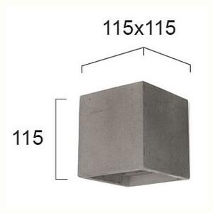 Απλίκα Τοίχου Viokef Concrete Grey 4096901