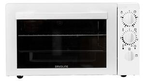 Davoline STAR 1508 WH Ηλεκτρικό Φουρνάκι 38lt με 3 Εστίες Λευκό