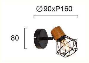 Απλίκα Τοίχου Viokef Vega 4253900
