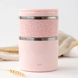 Βρεφικό Θερμός Φαγητού 930ml Kiokids Ροζ 6626