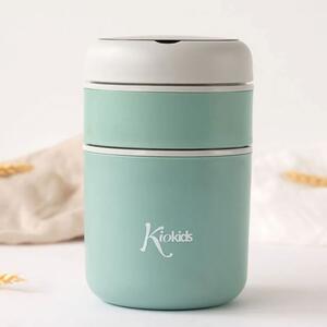 Βρεφικό Θερμός Φαγητού 710ml + Κουτάλι Kiokids Μέντα 5495