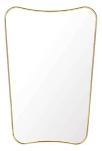 GUBI - F.A. 33 Gio Ponti Wall Mirror 54X80 Polished Brass GUBI