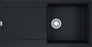 Franke Maris MRG 611-97 Matt Black Γρανιτένιος Νεροχύτης 60cm