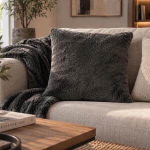 Διακοσμητικό Μαξιλάρι Γούνινο (45x45) Pol Rugs & Mats Rabbit D.Grey
