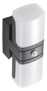 Lindby - Jasiah Up/Down Outdoor Wall Lamp w/Sensor Dark Grey Lindby