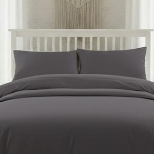 Ζεύγος Μαξιλαροθήκες (53x72) Melinen Lavish Satin D.Grey