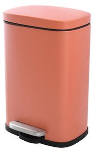 Κάδος Απορριμμάτων Μπάνιου (21.4x16.4x29.5) Spirella 5lt Akira Matte Terracotta 05398.001