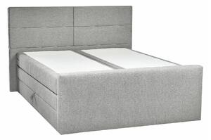 Κρεβάτι continental Berwyn 2394, 160x200, Ύφασμα, Τάβλες για Κρεβάτι, 178x220x115cm, Στρώμα, Πεύκο