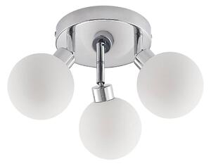 Lindby - Zaniba 3 Round Ceiling Lamp Chrome Lindby