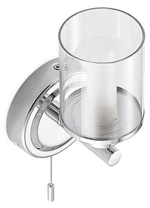 Lindby - Vinza Wall Lamp Chrome/Clear Lindby