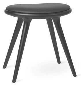 Mater - Low Stool H47 Black Beech Mater