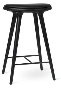 Mater - High Stool H69 Black Stained Oak Mater