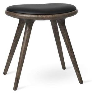 Mater - Low Stool H47 Sirka Grey Stained Oak Mater