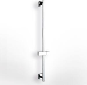 Almar Flute E087008 Chrome Βέργα Ντους 70 εκ. με Βάση Τηλεφώνου Μεταβλητού Ύψους
