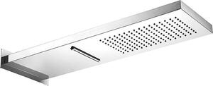 Almar Smart Chrome Κεφαλή Ντους Επίτοιχη με Καταρράκτη 19,2x53,7 εκ. 2 Ροών E044199-100