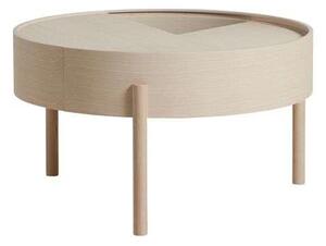 Woud - Arc Coffee Table White Ash