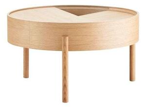 Woud - Arc Coffee Table Ø66 Oiled Oak Woud